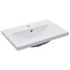 vidaXL indbygget h&aring;ndvask 61x39,5x18,5 cm keramisk hvid