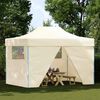 vidaXL Party Tent Creme 291 x 431 x 315 cm Oxford stof