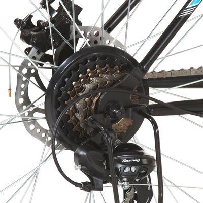 vidaXL mountainbike 21 gear 29 tommer hjul 53 cm stel sort