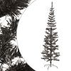 vidaXL smalt juletr&aelig; 180 cm sort