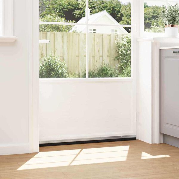 vidaXL Skruemonterede d&oslash;rb&oslash;rste t&aelig;tninger 6 pcs S&oslash;lv 100 cm