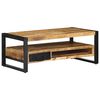 vidaXL sofabord 90x50x36 cm massivt ru mangotr&aelig;