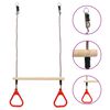 vidaXL trapezgynge med ringe