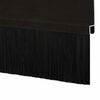 vidaXL Selvkl&aelig;bende d&oslash;rb&oslash;rstet&aelig;tninger 2 pcs Sort 100 cm