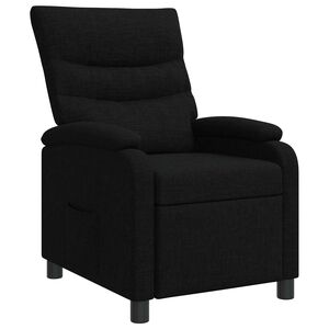 vidaXL Recliner Sort Stof