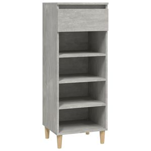 vidaXL skoreol 40x36x105 cm konstrueret tr&aelig; betongr&aring;
