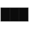 vidaXL Have m&oslash;bel s&aelig;t 5 pcs Sort og Anthracit 140 x 70 x 73 cm