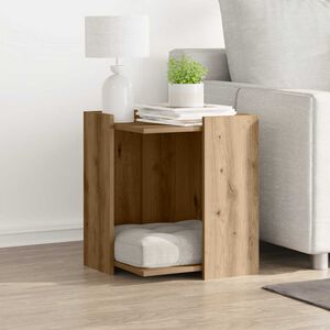 vidaXL toiletskjuler kattebakke 42x42x51 cm konstrueret tr&aelig; kunsteg
