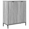 vidaXL Sideboard Gr&aring; Sonoma 69,5 x 33 x 82 cm Konstrueret tr&aelig;