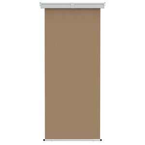 vidaXL Balkon Sidesk&aelig;rm 100% polyester jern st&aring;l