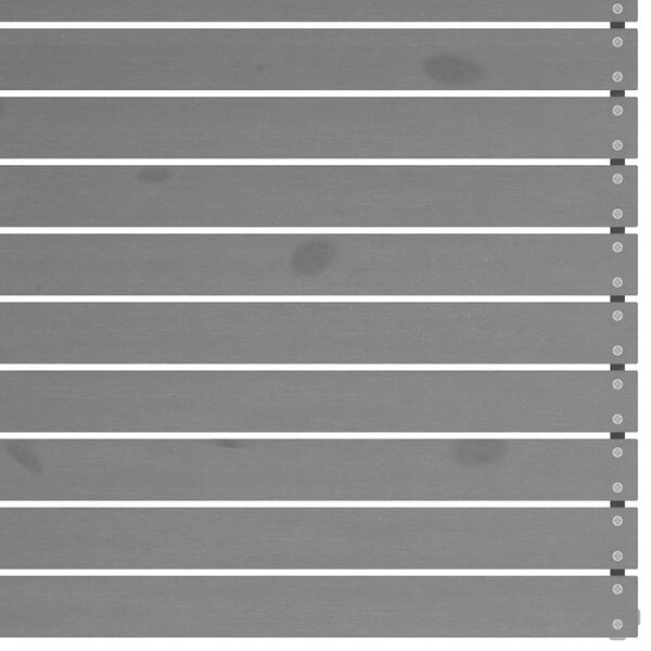 vidaXL hjørnemodul til havesofa massivt fyrretræ grå