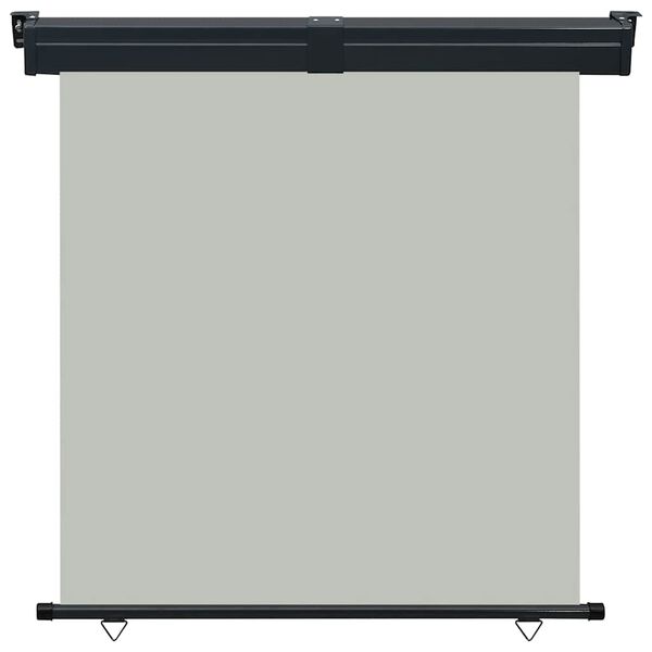 vidaXL sidemarkise til altan 165x250 cm grå
