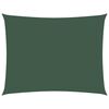 vidaXL solsejl 2,5x3,5 m oxfordstof rektangulær mørkegrøn