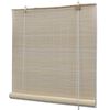 vidaXL rullegardiner 4 stk. 120x160 cm naturlig bambus