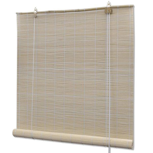 vidaXL rullegardiner 4 stk. 120x160 cm naturlig bambus