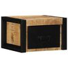 vidaXL sengeskabe 2 stk 40x35x25 cm massivt ru mangotr&aelig;
