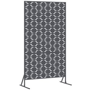vidaXL Privatlivssk&aelig;rm Antracit 100 x 50 x 180 cm St&aring;l