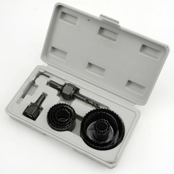 VOREL hulsav s&aelig;t med 11 dele 19-64 mm 22570