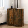 vidaXL sk&aelig;nke 2 stk. 30x30x70 cm konstrueret tr&aelig; r&oslash;get egetr&aelig;