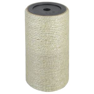 vidaXL kradsetr&aelig; til katte 8 x 15 cm 10 mm beige
