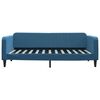 vidaXL daybed med udtr&aelig;k 100x200 cm velour bl&aring;