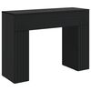 vidaXL Sofabord Sort 102 x 35 x 75 cm Konstrueret tr&aelig;