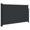 vidaXL sammenrullelig sidemarkise 120 x 600 cm sort