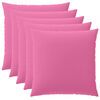 vidaXL Pudebetr&aelig;k 6 pcs HEERLEN Lyser&oslash;d 80 x 80 cm Polyester