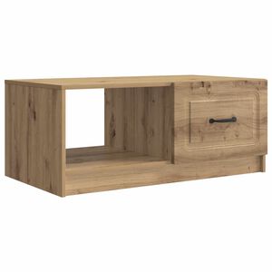 vidaXL Sofabord Artisan-eg 90 x 50 x 37 cm Konstrueret tr&aelig;
