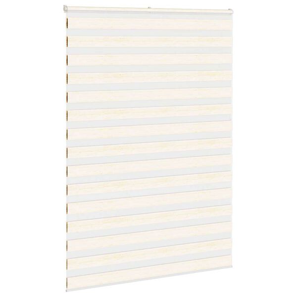 vidaXL zebragardin marmorbeige 160x230 cm stofbredde 155,9cm polyester