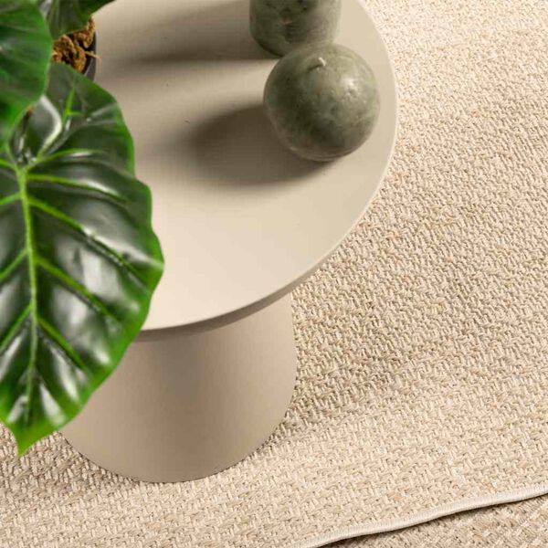 vidaXL gulvt&aelig;ppe ZIZUR beige 60x110 cm jute-look indend&oslash;rs og udend&oslash;rs