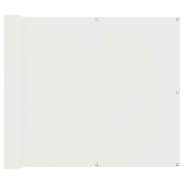 vidaXL Altan Sk&aelig;rm Hvid 100 x 300 cm Oxford stof