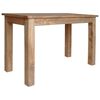 vidaXL spisebord 120x60x77 cm massivt mahognitr&aelig;
