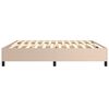 vidaXL Boxspring sengeramme 200x200 cm kunstl&aelig;der cappuccinofarvet