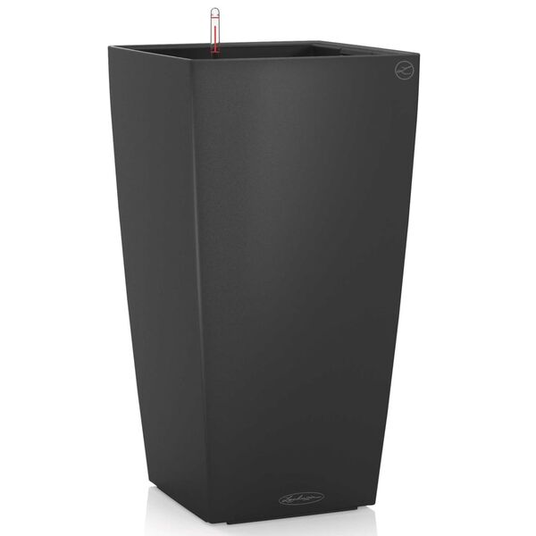 LECHUZA plantekrukke Cubico Color 30 ALL-IN-ONE skifergr&aring; 13138