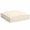 vidaXL Pude 2 pcs Creme 40 x 40 x 8 cm Oxford stof