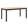 vidaXL Sofabord Naturfarvet 100 x 50 x 45 cm Massiv fyrretr&aelig;