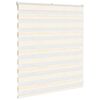 vidaXL zebragardin marmorbeige 125x100 cm stofbredde 120,9cm polyester