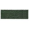 vidaXL Altanscreen med blade M&oslash;rkegr&oslash;n 300 x 100 cm