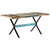 vidaXL spisebord 160x80x76 cm massivt genbrugstr&aelig;