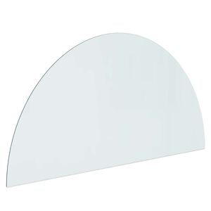 vidaXL Pejs glasplade Transparent 1200 x 600 mm Glas