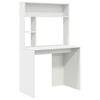 vidaXL Bord Hvid 91 x 50 x 149 cm Konstrueret tr&aelig;