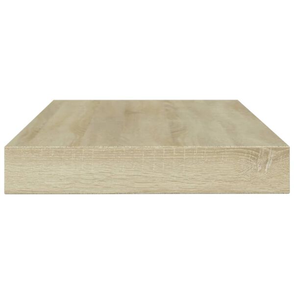 vidaXL boghylder 8 stk. 100x10x1,5 cm konstrueret tr&aelig; sonoma-eg
