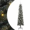 vidaXL Kunstigt juletr&aelig; med stativ Gr&oslash;n 180 cm PVC og plastik og st&aring;l