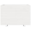 vidaXL plantekasse 70x70x49,5 cm massivt fyrretr&aelig; hvid