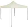 vidaXL Party Tent 291 x 291 x 315 cm Cremefarvet Oxford stof