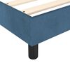 vidaXL Boxspring sengeramme M&oslash;rkebl&aring; 90x200 cm Fl&oslash;jl