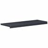vidaXL Vindueskarm Anthracit med tr&aelig;struktur 100 x 35 x 4,5 cm PVC