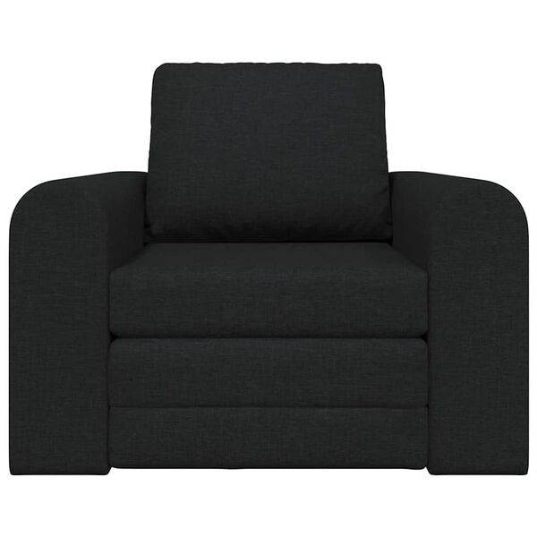 vidaXL Sovesofa Sort 98 x 71 x 83 cm Stof