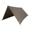 vidaXL tarp 451x420 cm vandt&aelig;t brun